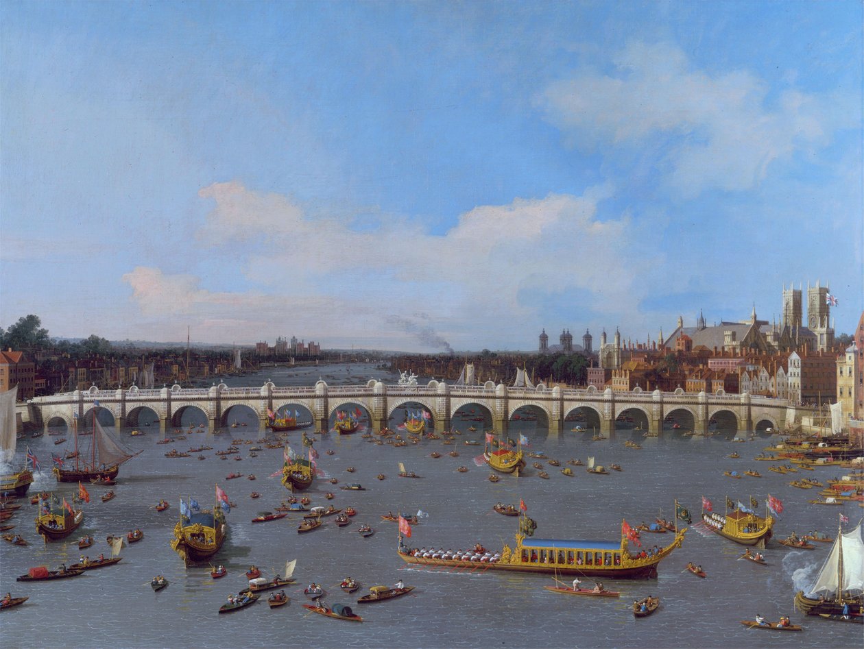 Westminster Bridge, with the Lord Mayor