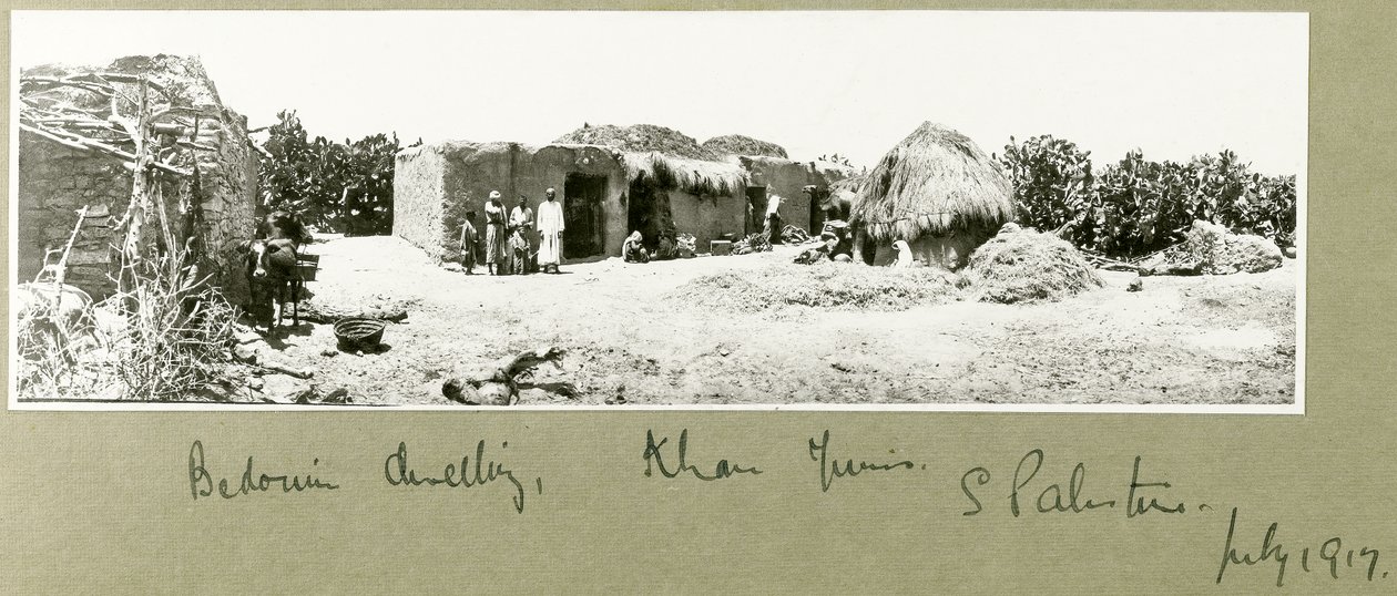 Bedouin Dwelling, Khan Yunis by Capt. Arthur Rhodes