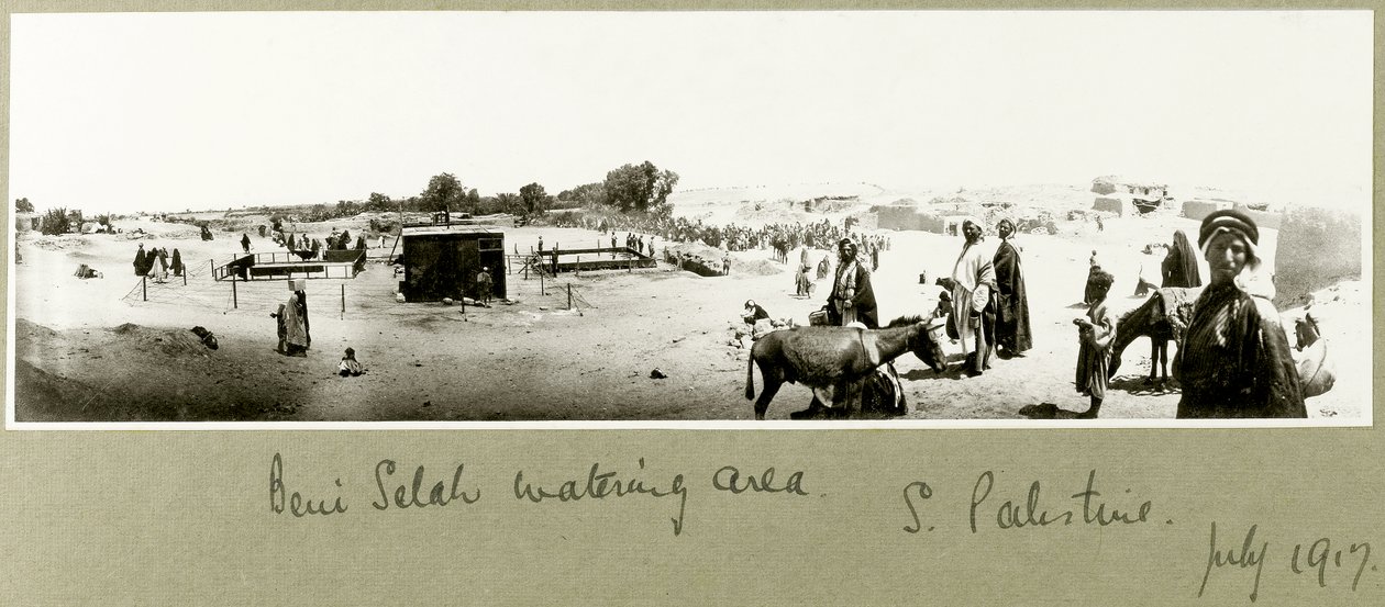 Beni Saleh Watering Area by Capt. Arthur Rhodes