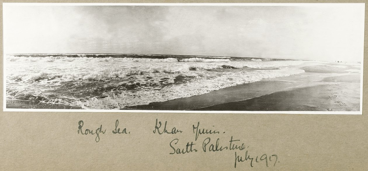 Rough Sea, Khan Yunis by Capt. Arthur Rhodes