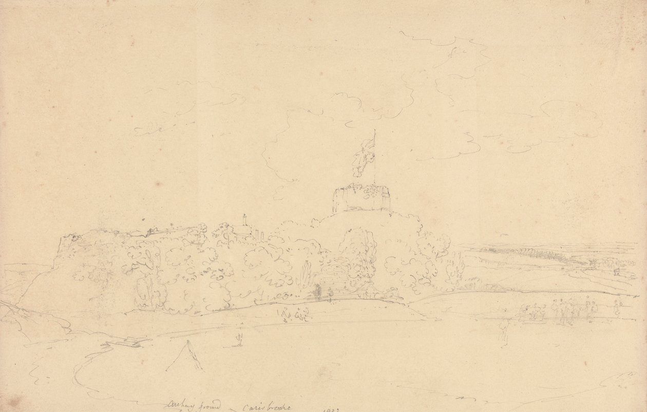 Archery Ground, Carisbrooke by Capt. Thomas Hastings