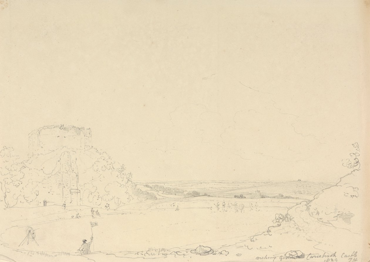 Archery Ground, Carisbrooke, Isle of Wight by Capt. Thomas Hastings