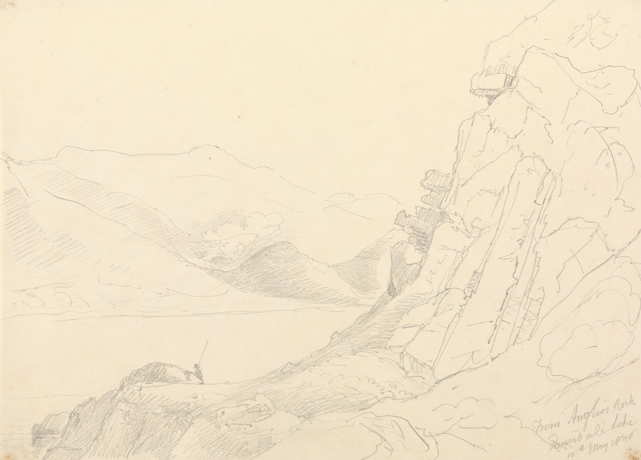 From Anglers Rock, Ennerdale Lake, 10 May 1836 by Capt. Thomas Hastings