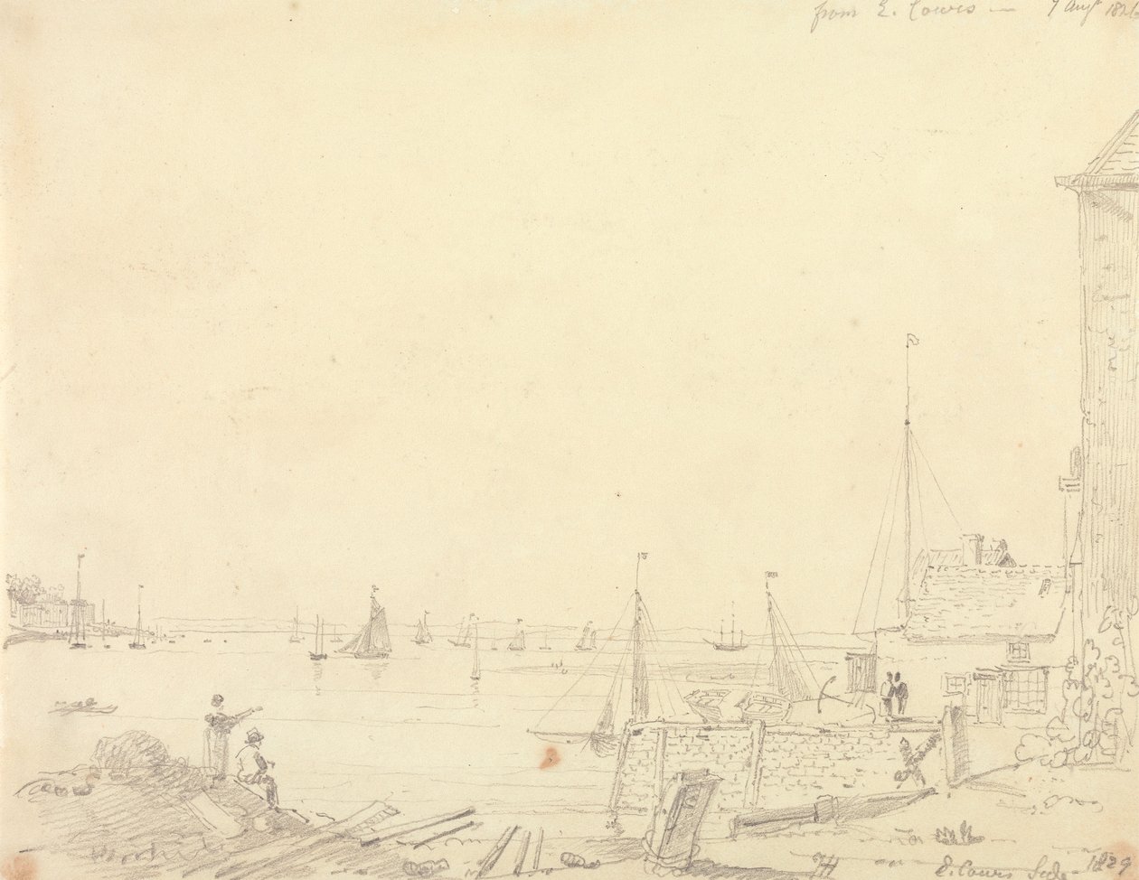 From East Cowes, 7 August 1826 by Capt. Thomas Hastings