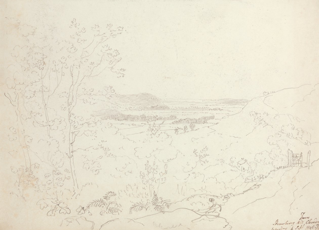 From Strawberry Hill, Clevedon, Saturday 6 September 1845 by Capt. Thomas Hastings