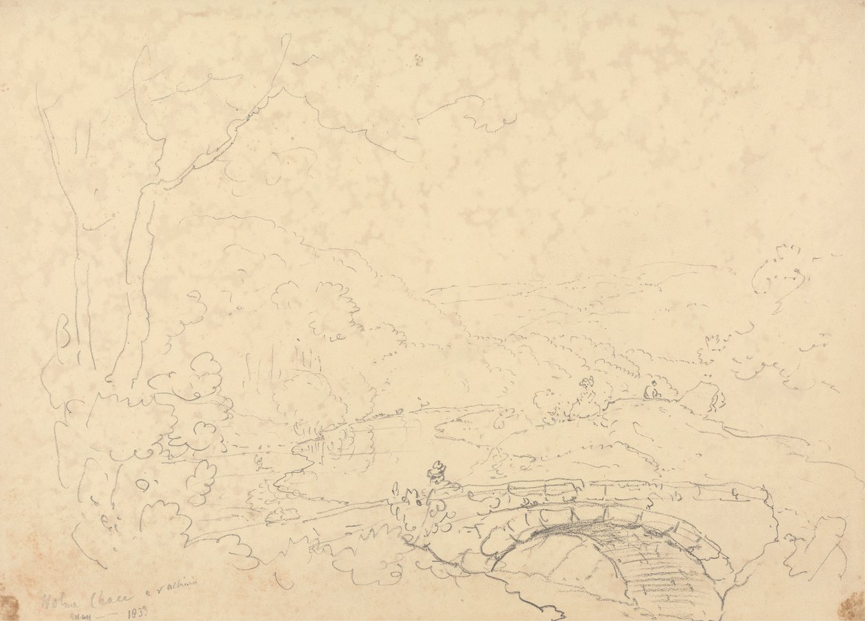Holne Chase, May 1833 by Capt. Thomas Hastings