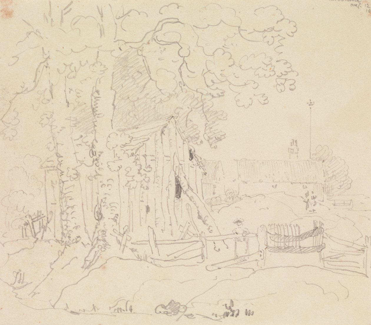 In Calbourne, Isle of Wight, 12 August 1829 by Capt. Thomas Hastings