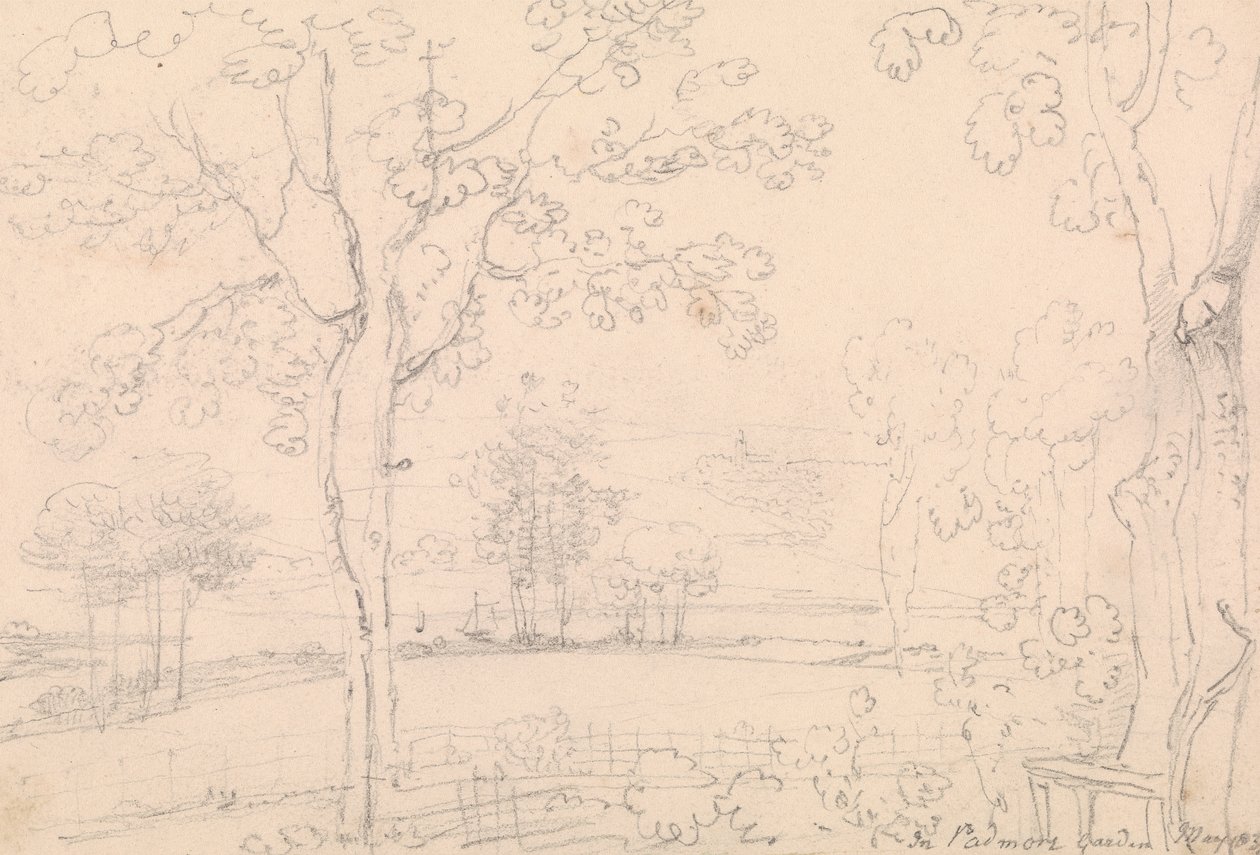 In Padmore Garden, May 1833 by Capt. Thomas Hastings