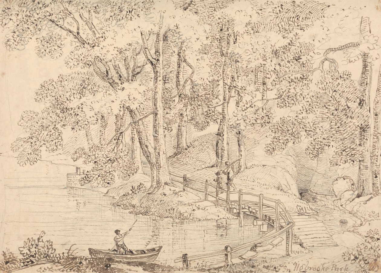 In Ugbrooke Park, May 1833 by Capt. Thomas Hastings