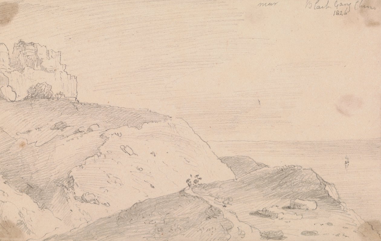 Near Blackgang Chine by Capt. Thomas Hastings