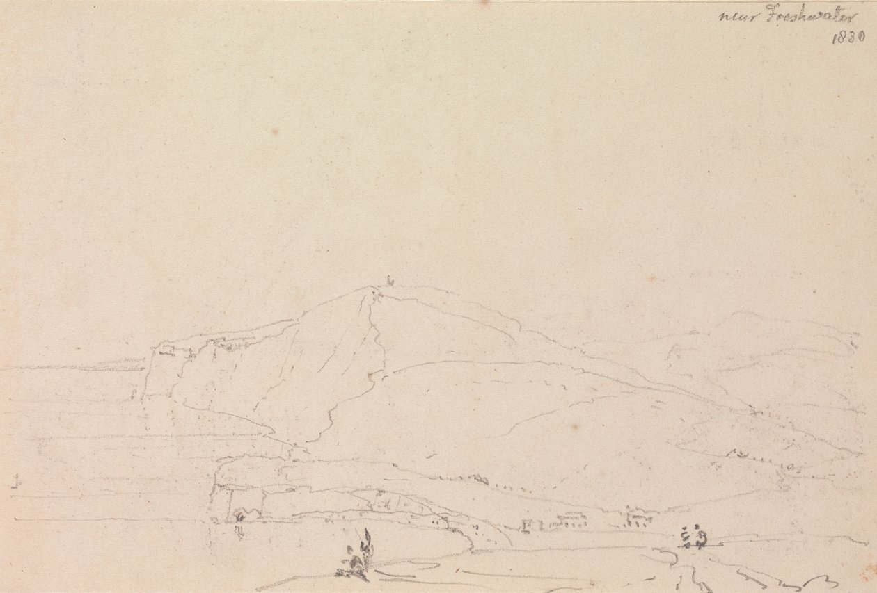 Near Freshwater, Isle of Wight by Capt. Thomas Hastings