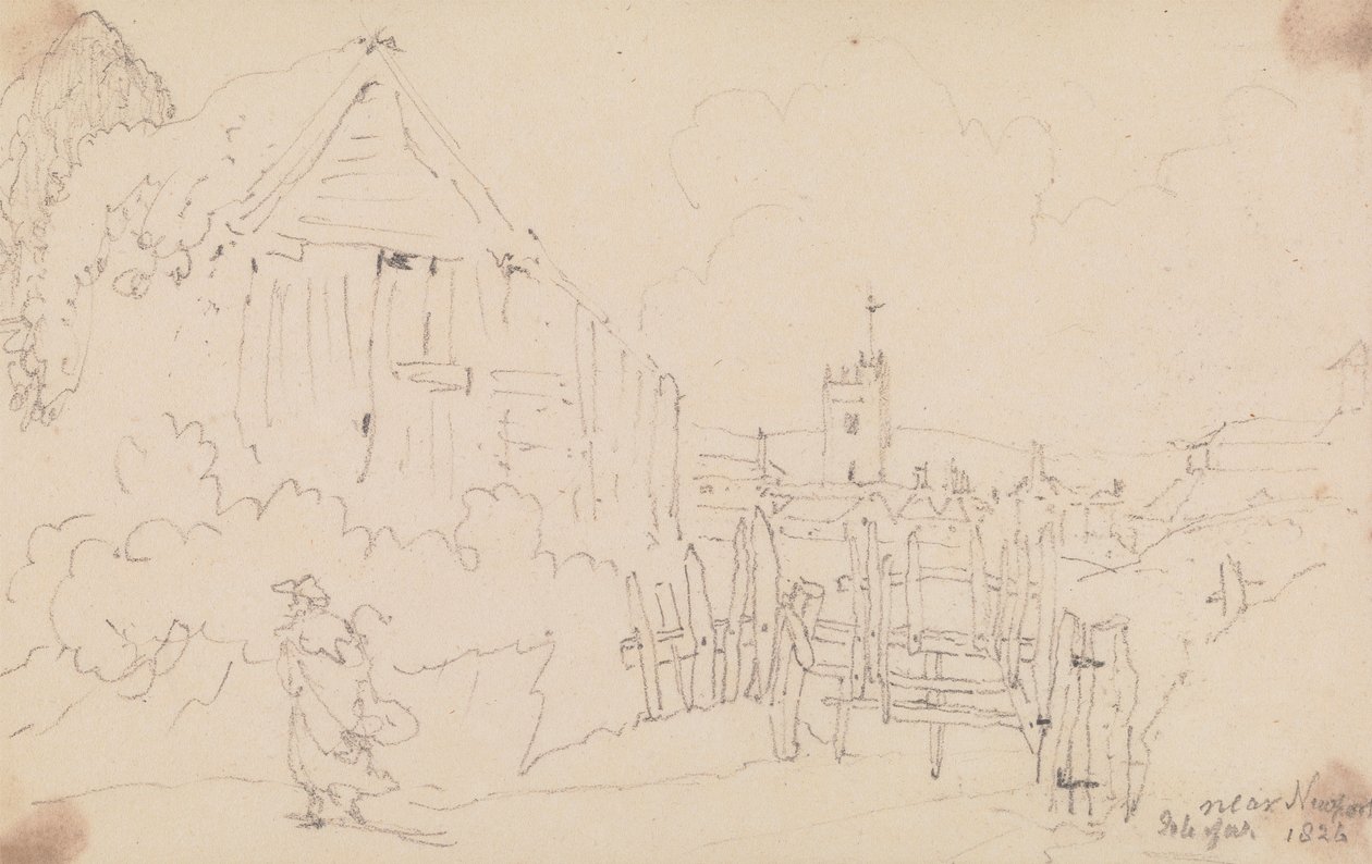 Near Newport, Isle of Wight by Capt. Thomas Hastings
