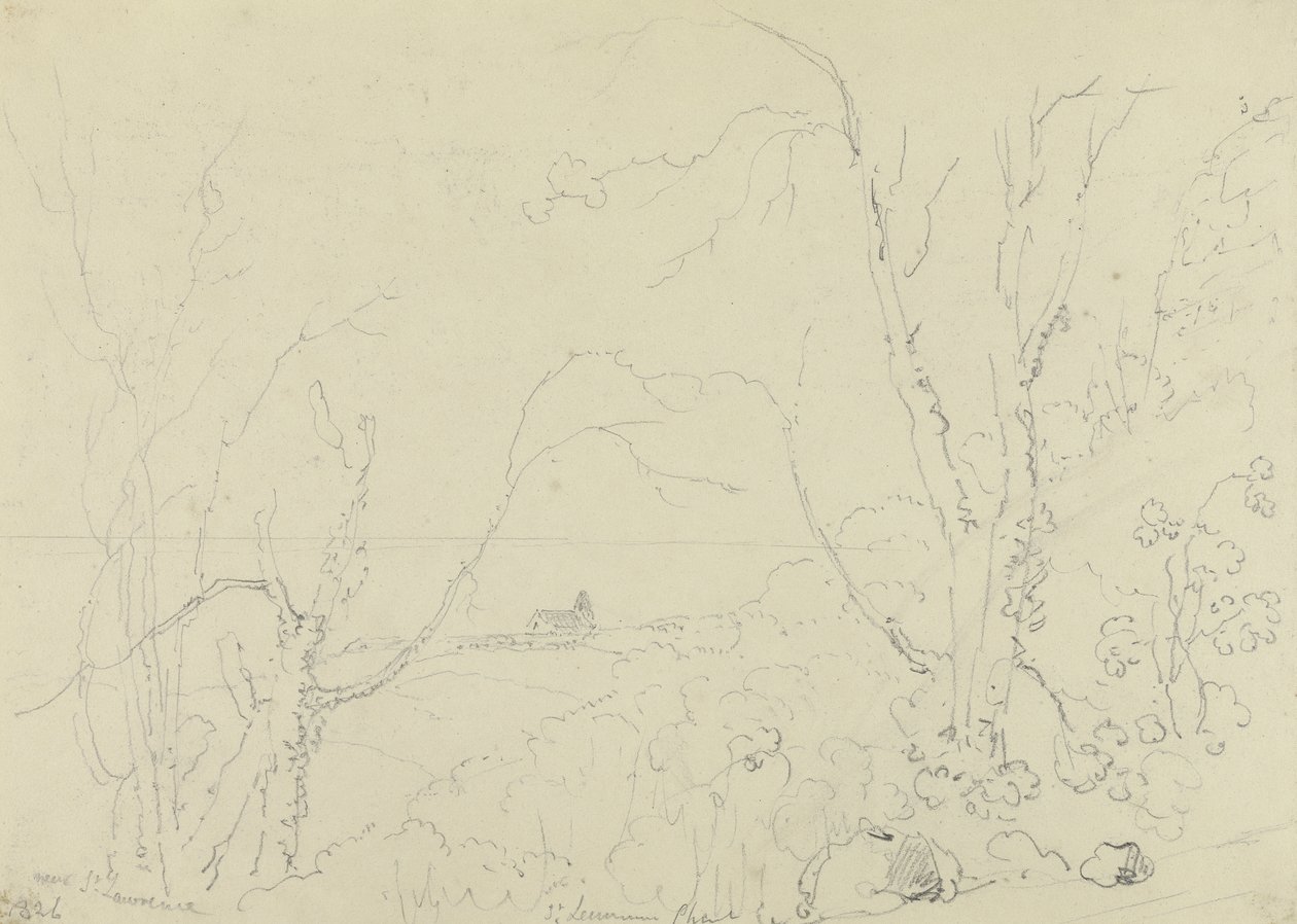 Near Saint Lawrence, Isle of Wight by Capt. Thomas Hastings