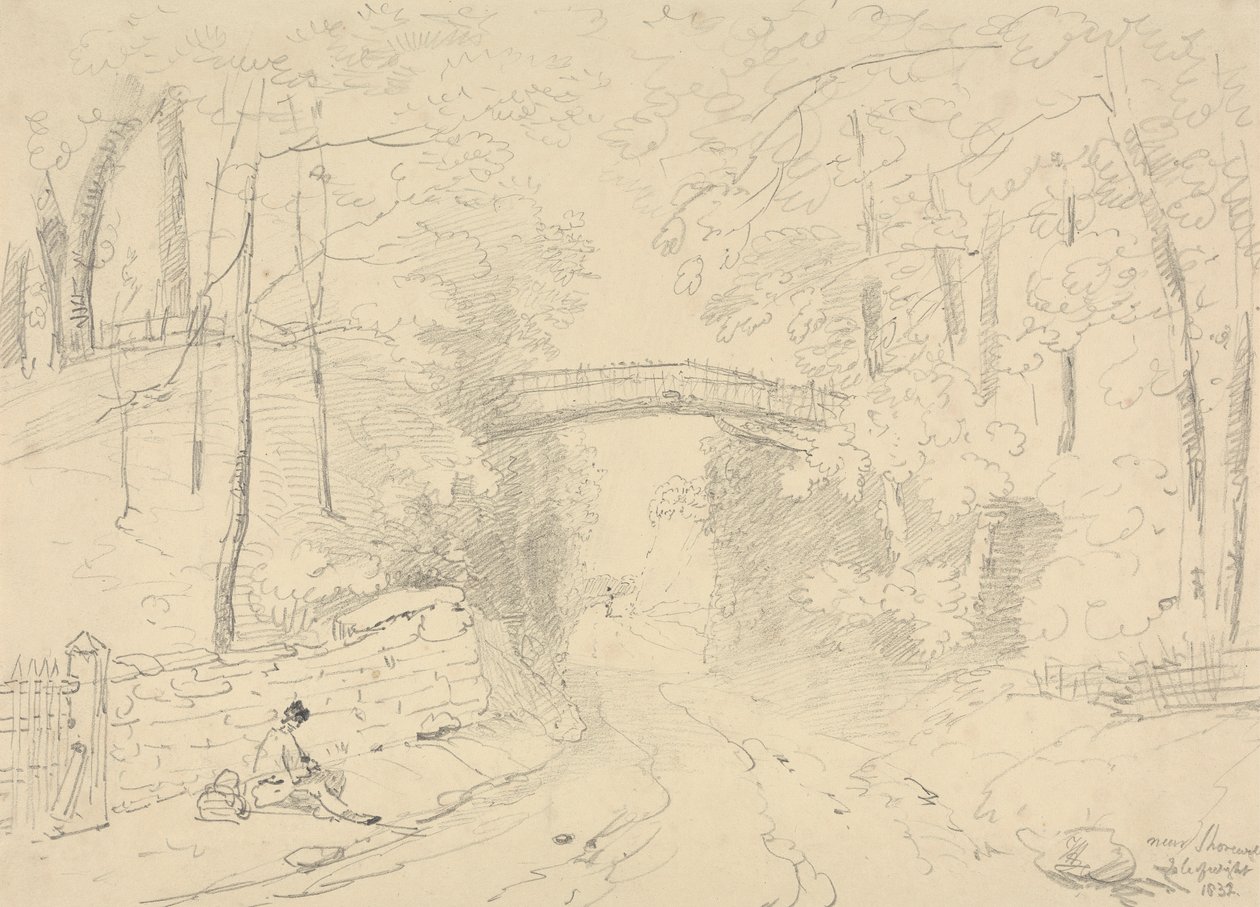 Near Shorwell, Isle of Wight by Capt. Thomas Hastings
