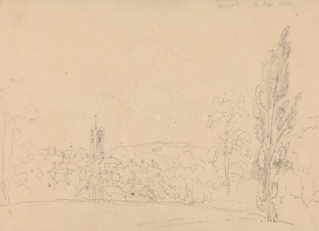 Newport, 16 September 1826 by Capt. Thomas Hastings