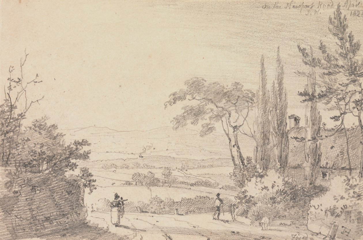 On the Newport Road, April 1826 by Capt. Thomas Hastings
