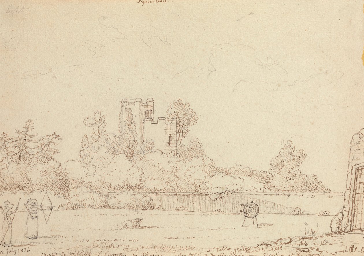 Seymour Lodge, 12 July 1826 by Capt. Thomas Hastings