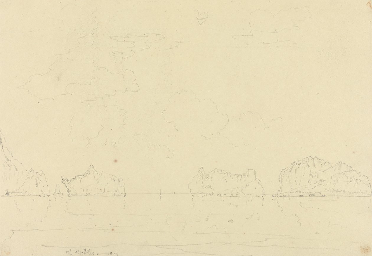 The Needles, Isle of Wight by Capt. Thomas Hastings