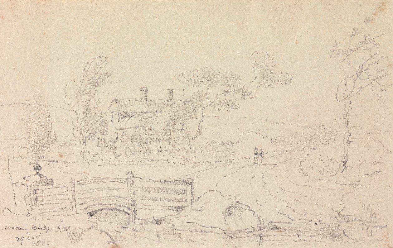 Wootton Bridge, 29 December 1825 by Capt. Thomas Hastings