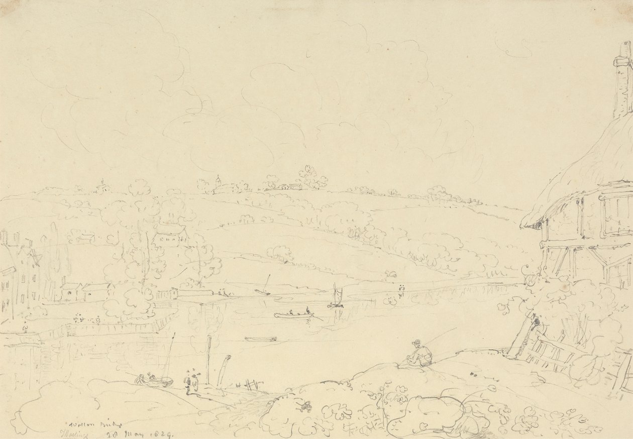 Wotton Bridge, 28 May 1829 by Capt. Thomas Hastings