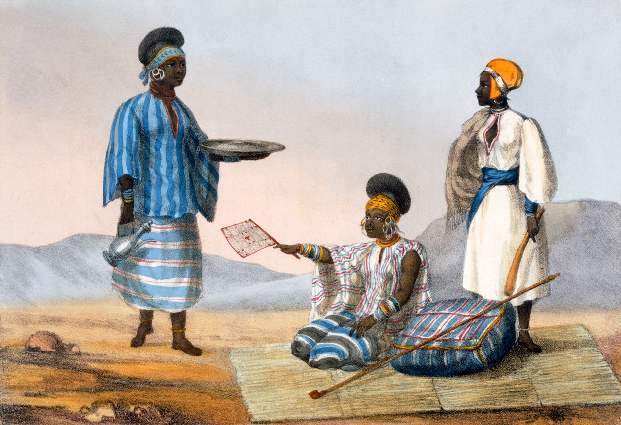 Group of Native Women in Sudan, from 