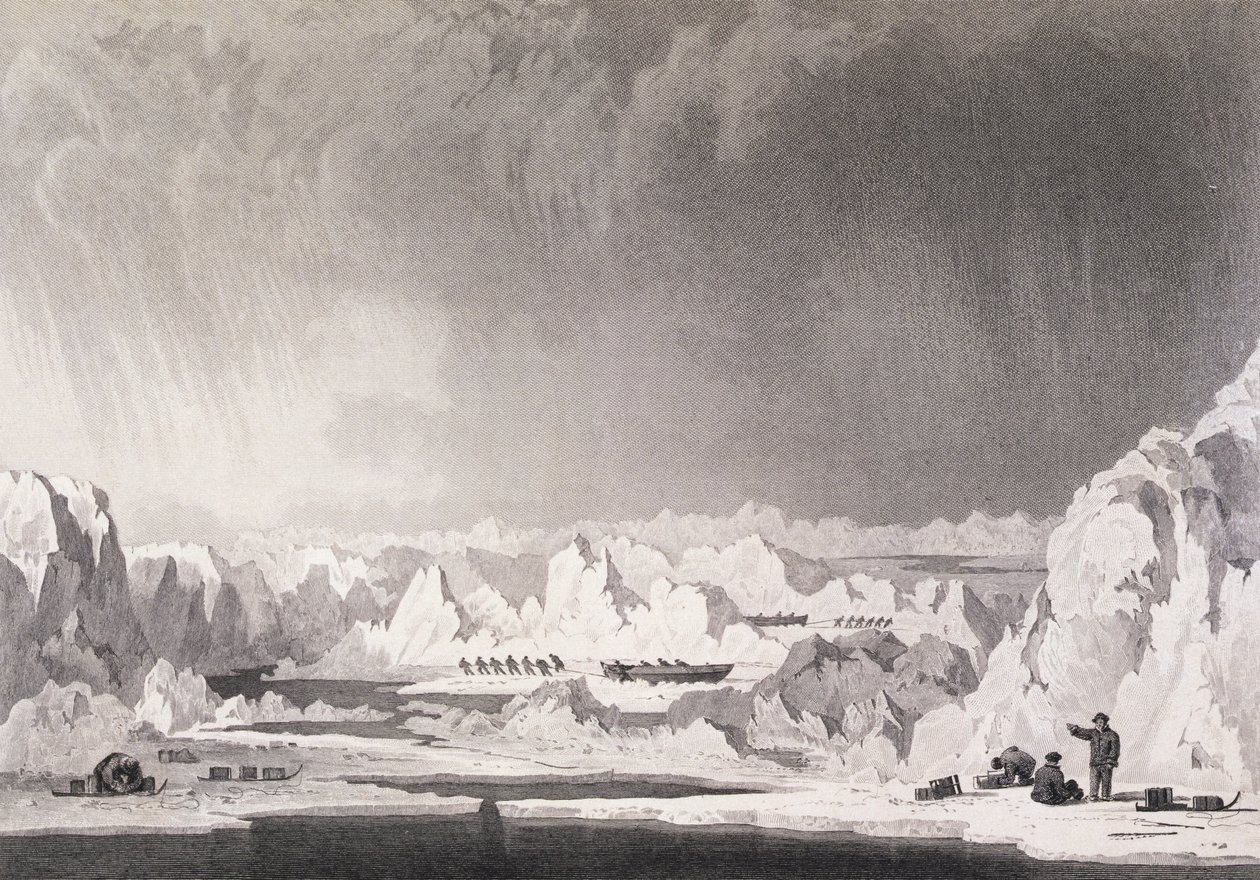 Travelling among hummocks of ice, from 