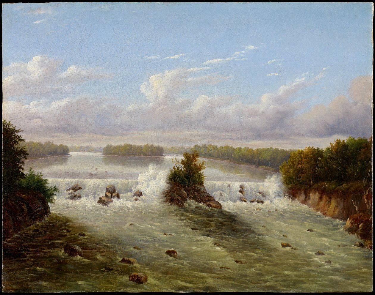 The Falls of St. Anthony by Captain Seth Eastman