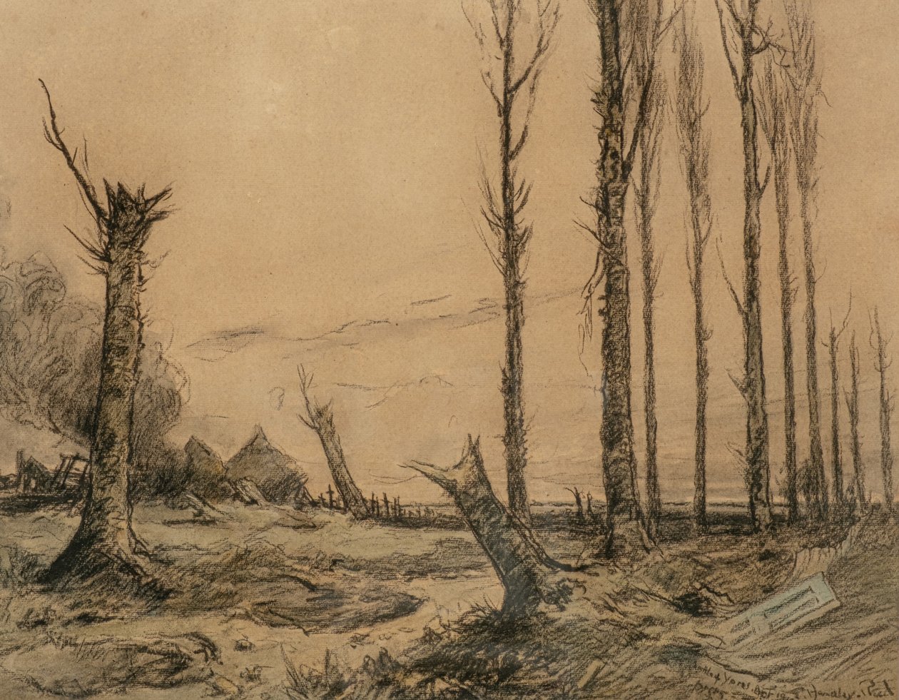 Battle of Ypres by Captain Edward Henry Handley Read