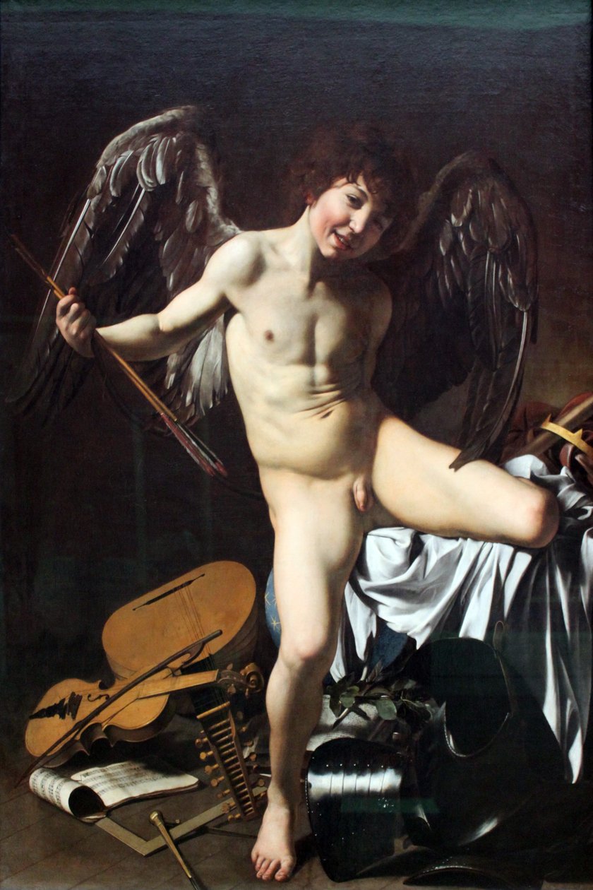 Love Conquers All by Caravaggio