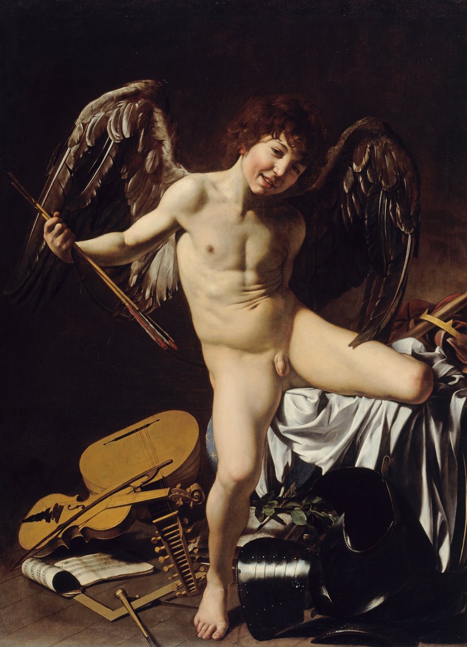 Amor Vincit Omnia by Caravaggio
