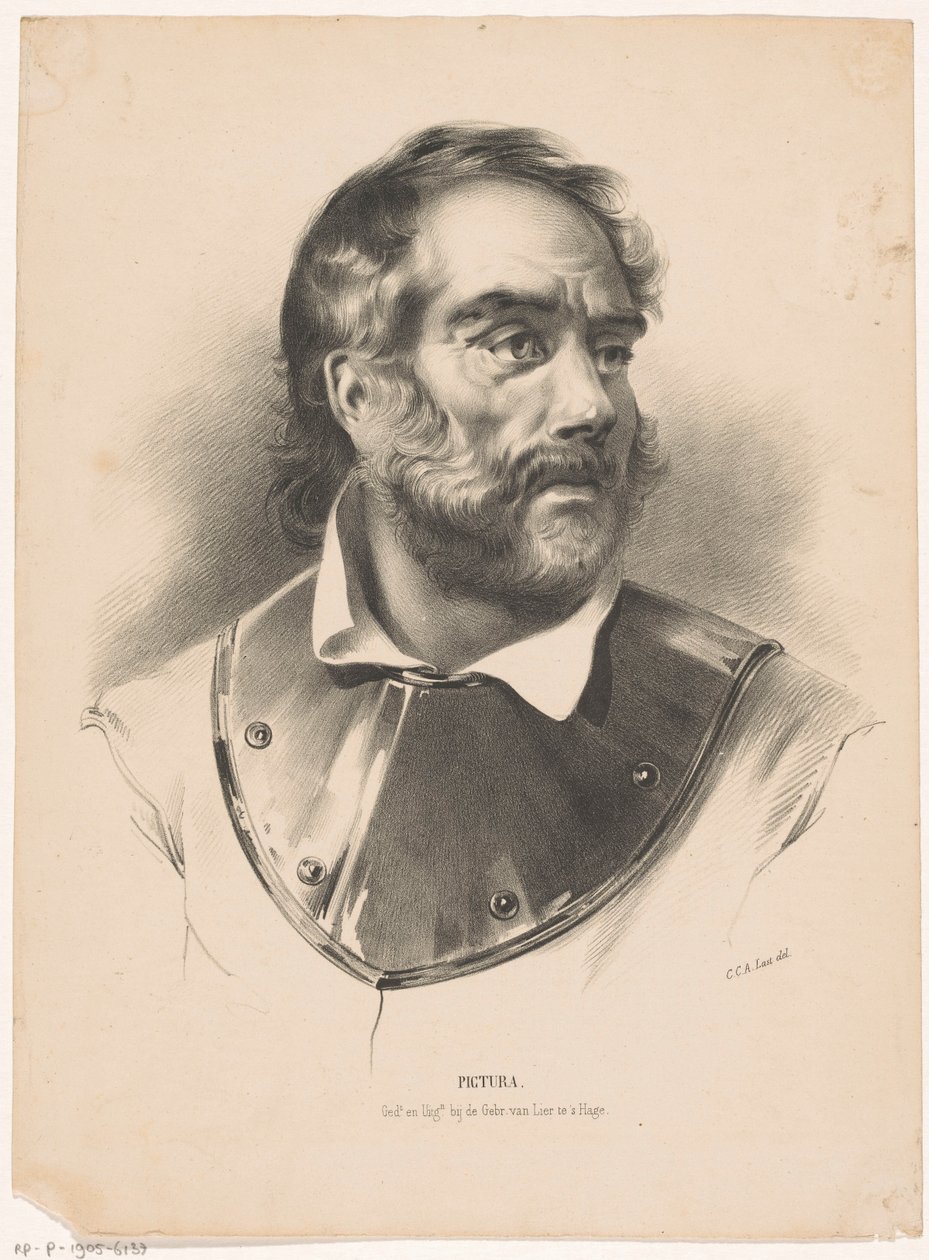 Man with an Iron Collar by Carel Christiaan Antony Last