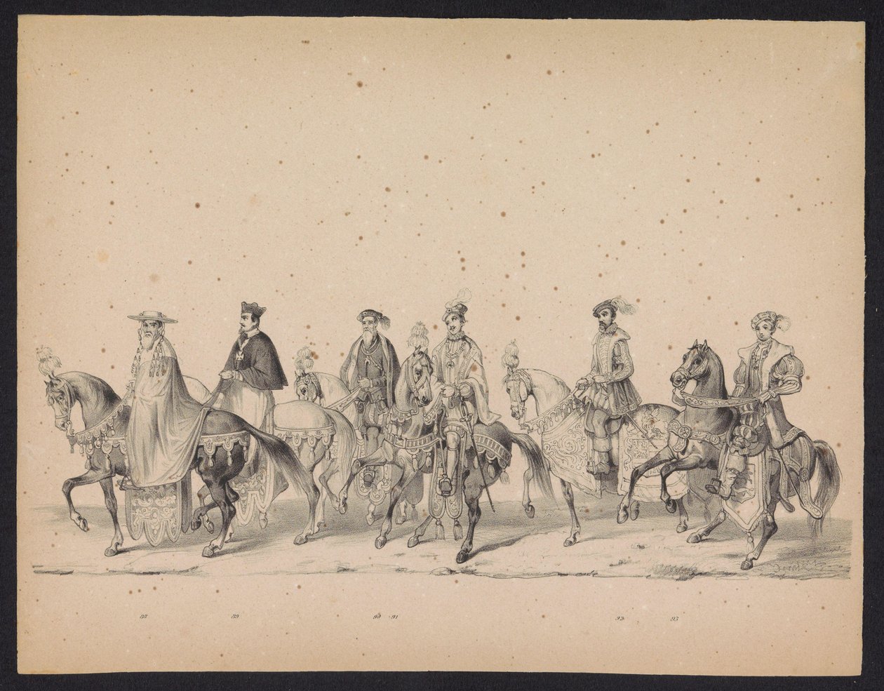 Masquerade of Utrecht Students, 1846 (Plate 16) by Carel Christiaan Antony Last