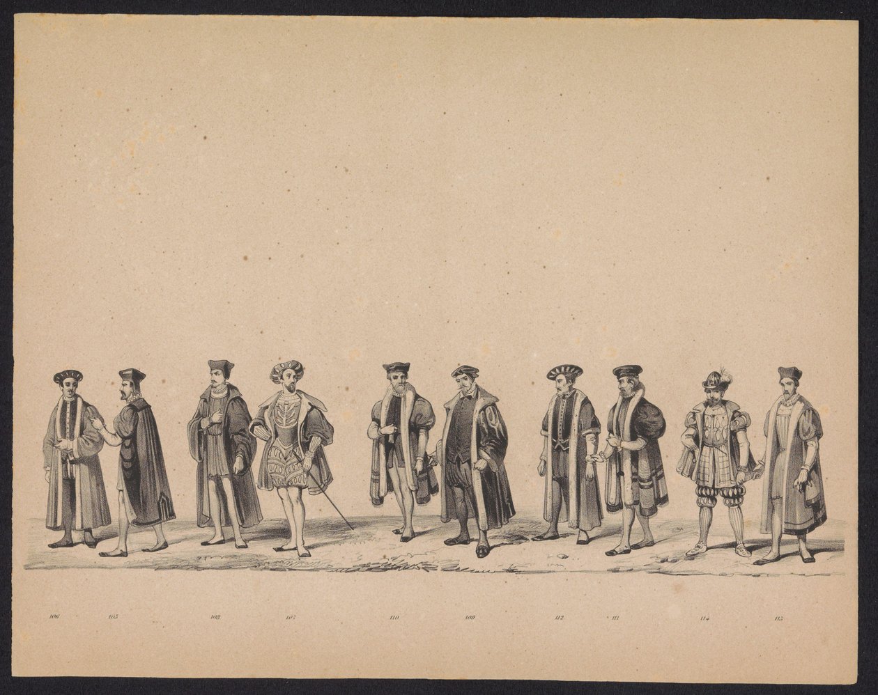 Masquerade of the Utrecht Students, 1846 (plate 19) by Carel Christiaan Antony Last