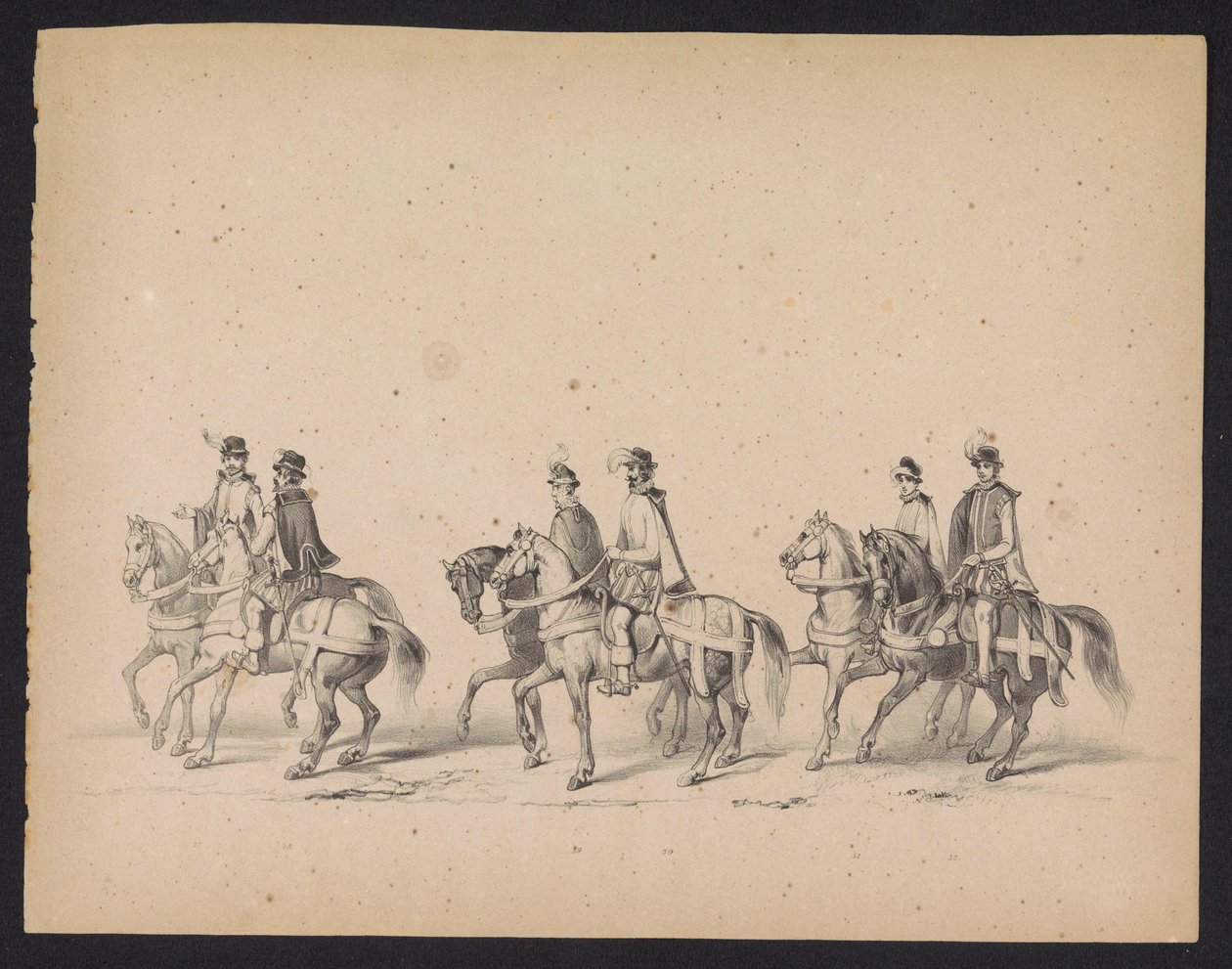 Masquerade of Utrecht Students, 1846 (Plate 5) by Carel Christiaan Antony Last