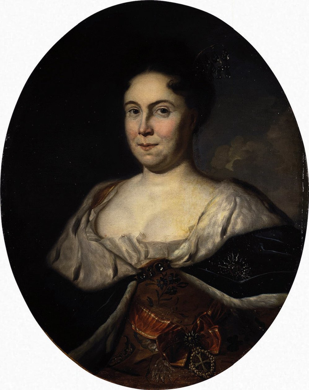 Portrait of Empress Catherine I by Carel De Moor