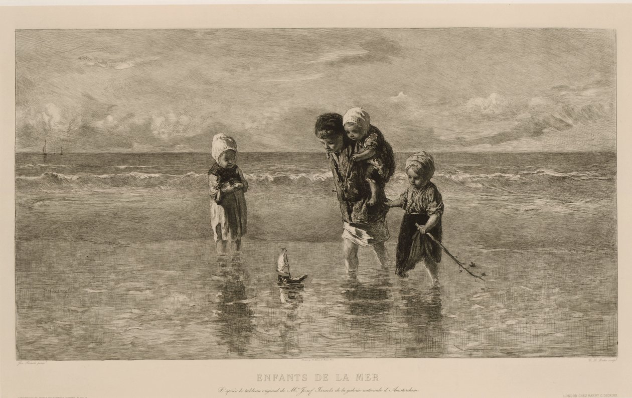 Children of the Sea (title on object) by Carel Lodewijk Dake