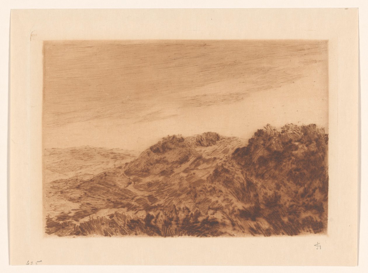 Dune Landscape near The Hague by Carel Nicolaas Storm van 