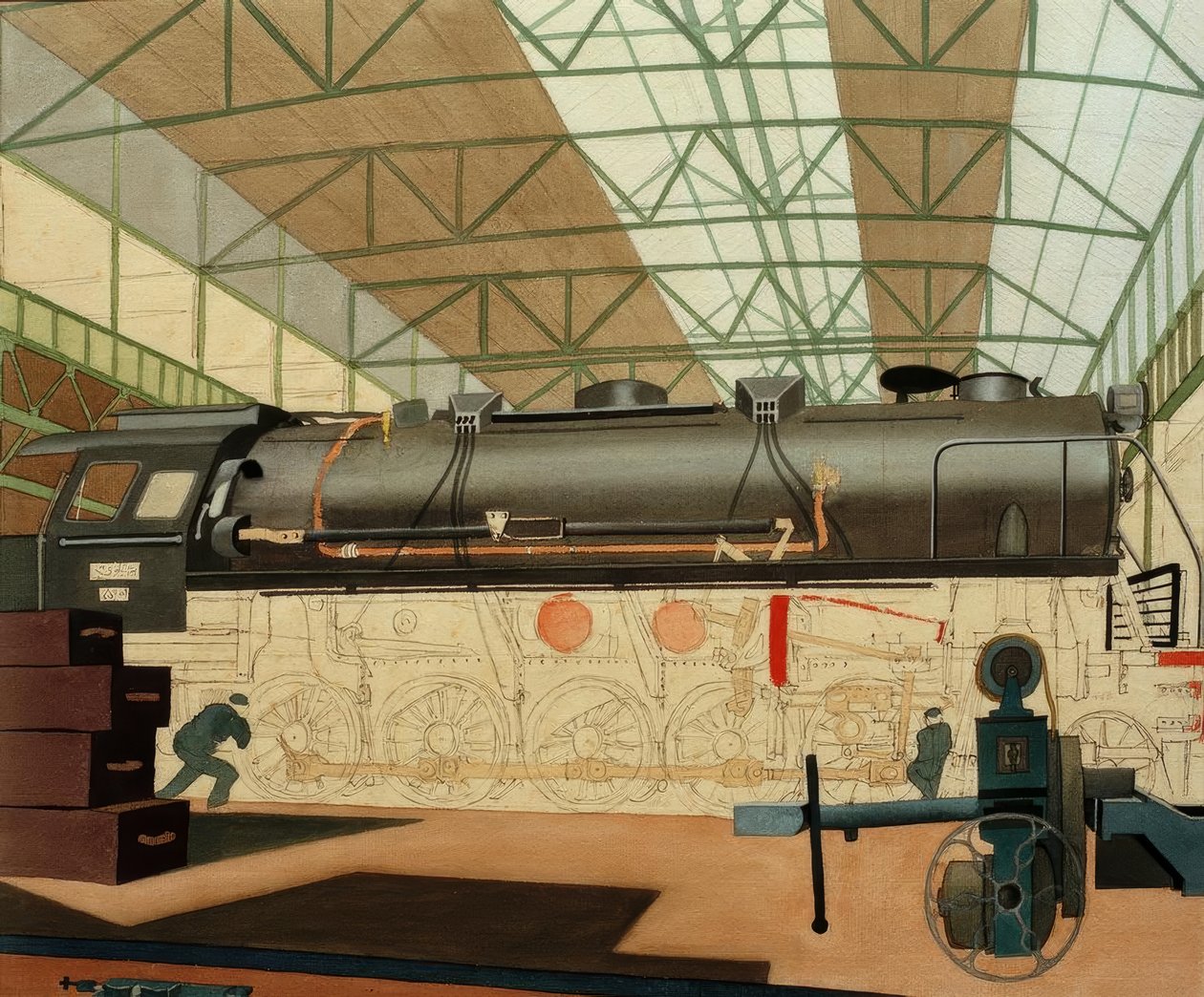 Locomotive – Henschel by Carl Grossberg
