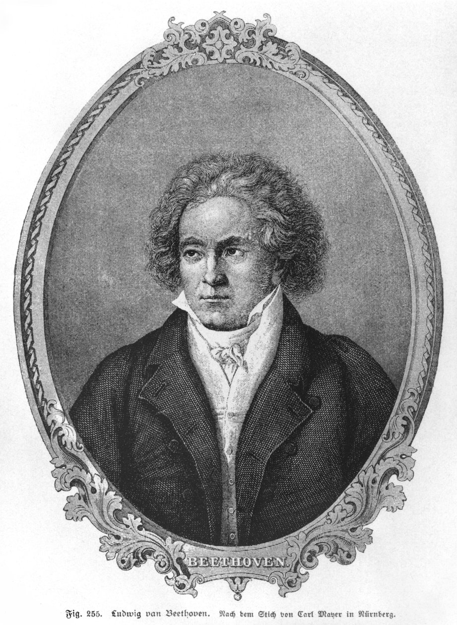 Ludwig van Beethoven by Carl Mayer