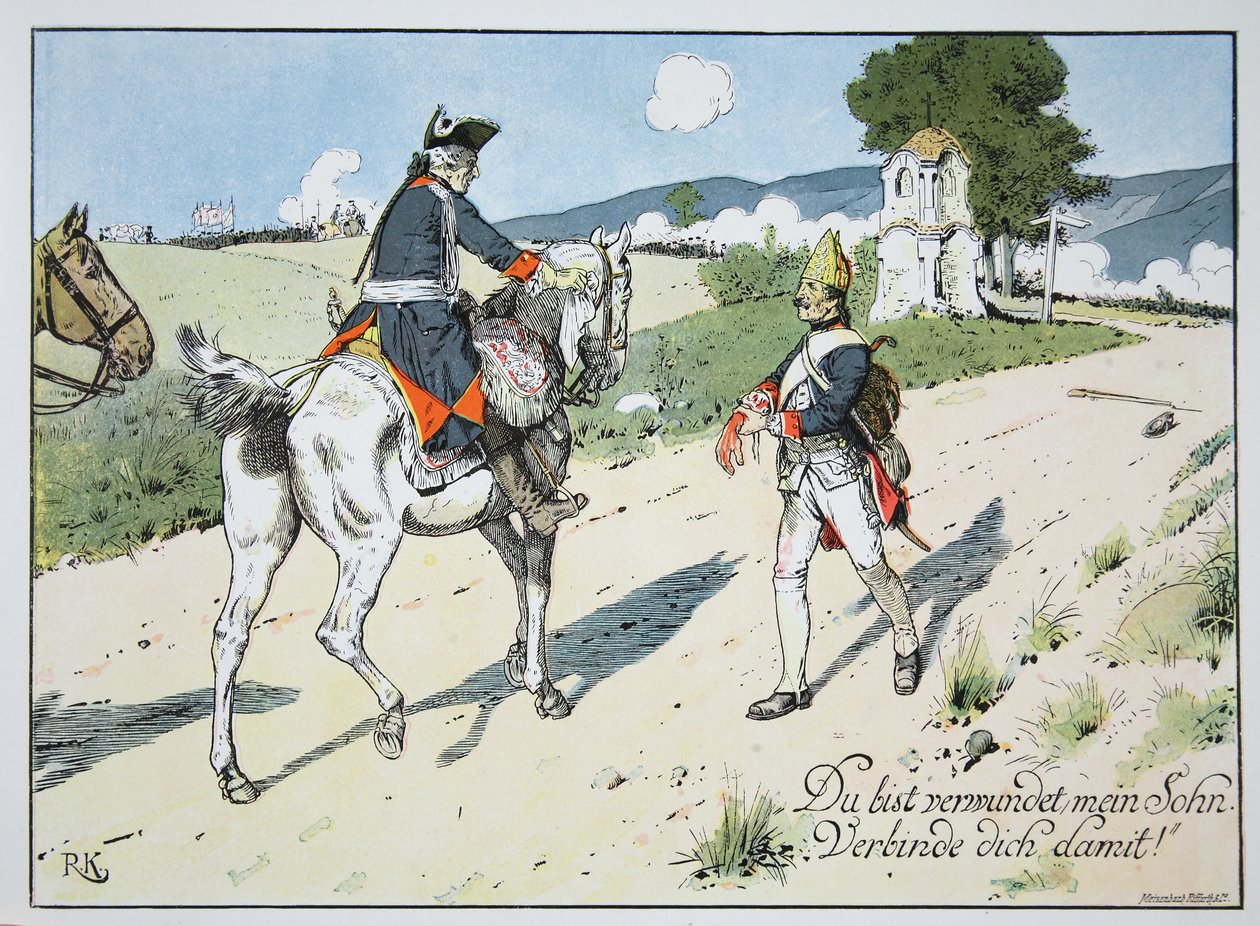 In Burkersdorf, 21 July 1762 by Carl Röchling