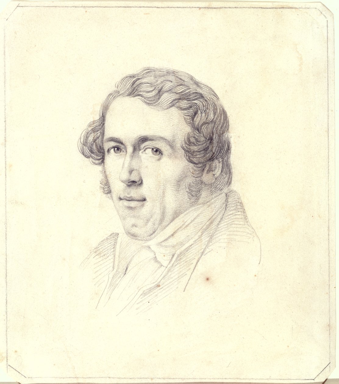 Self Portrait, c.1825 by Carl Wilhelm Goetzloff