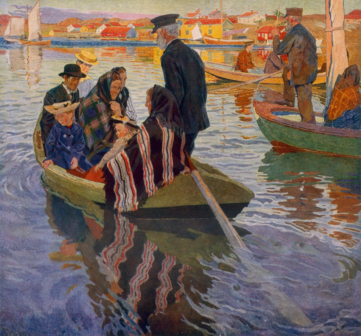 Church People by Carl Wilhelm Wilhelmson