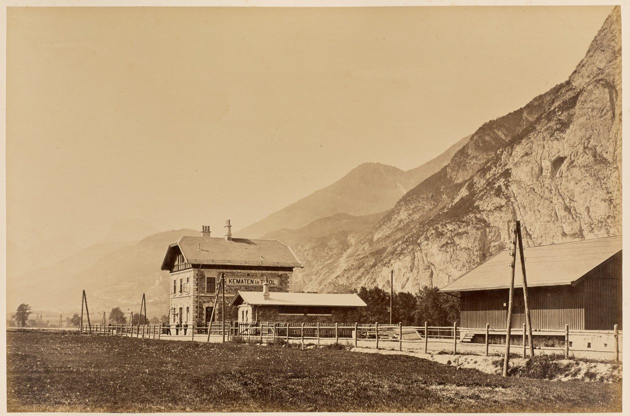 Station Kematen by Carl Alfred Czichna
