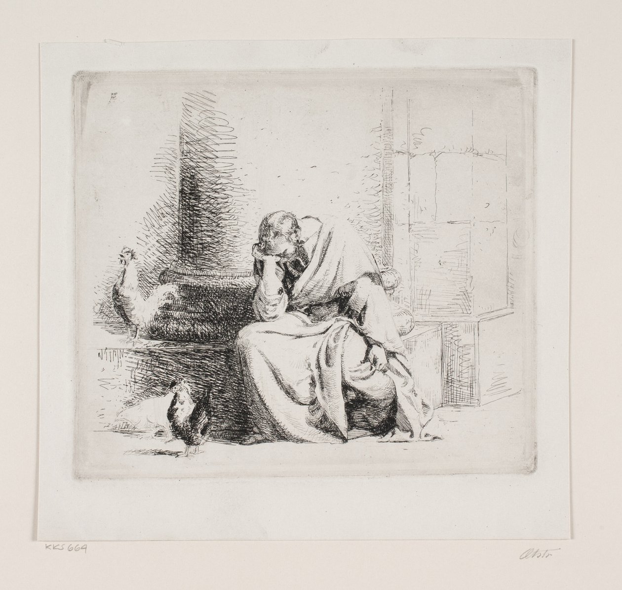 The Penitent Peter by Carl Bloch