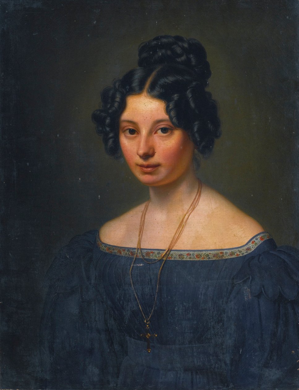 Anna Motherbig by Carl Christian Vogel von Vogelstein