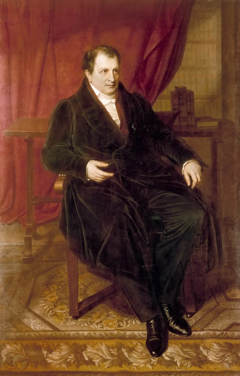 Portrait of Johann Ludwig Tieck by Carl Christian Vogel von Vogelstein