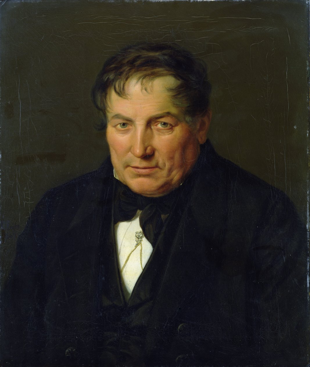 Johann Georg Hackius, 1847 by Carl Eybe