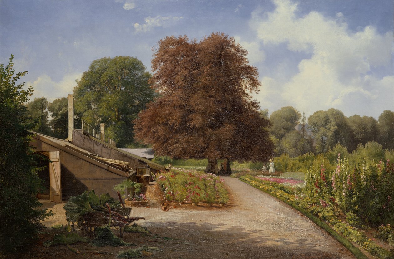 In the Garden by Carl Frederick Aagaard