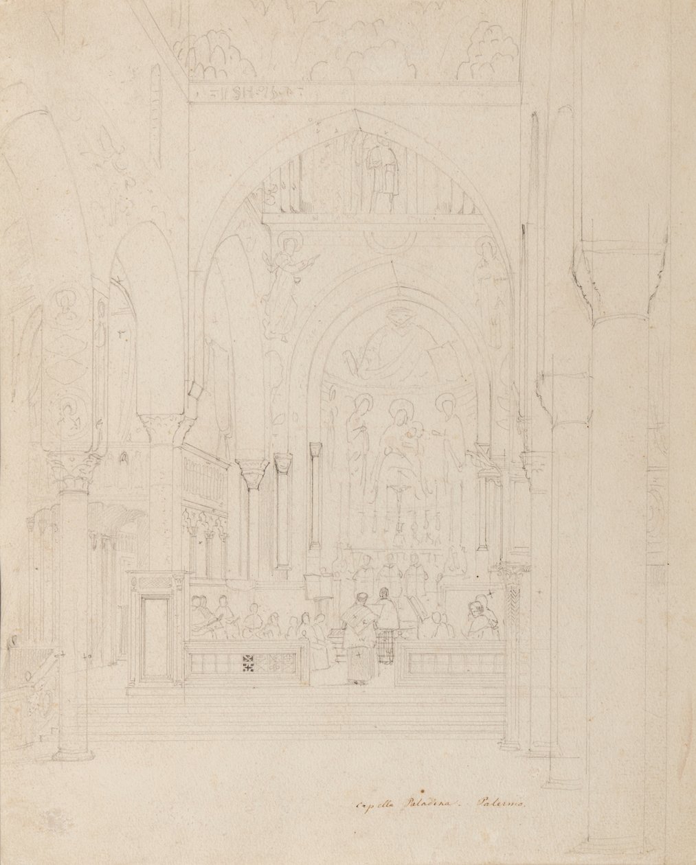 Sicily: Cappella Palatina, Palermo by Carl Friedrich Heinrich Werner
