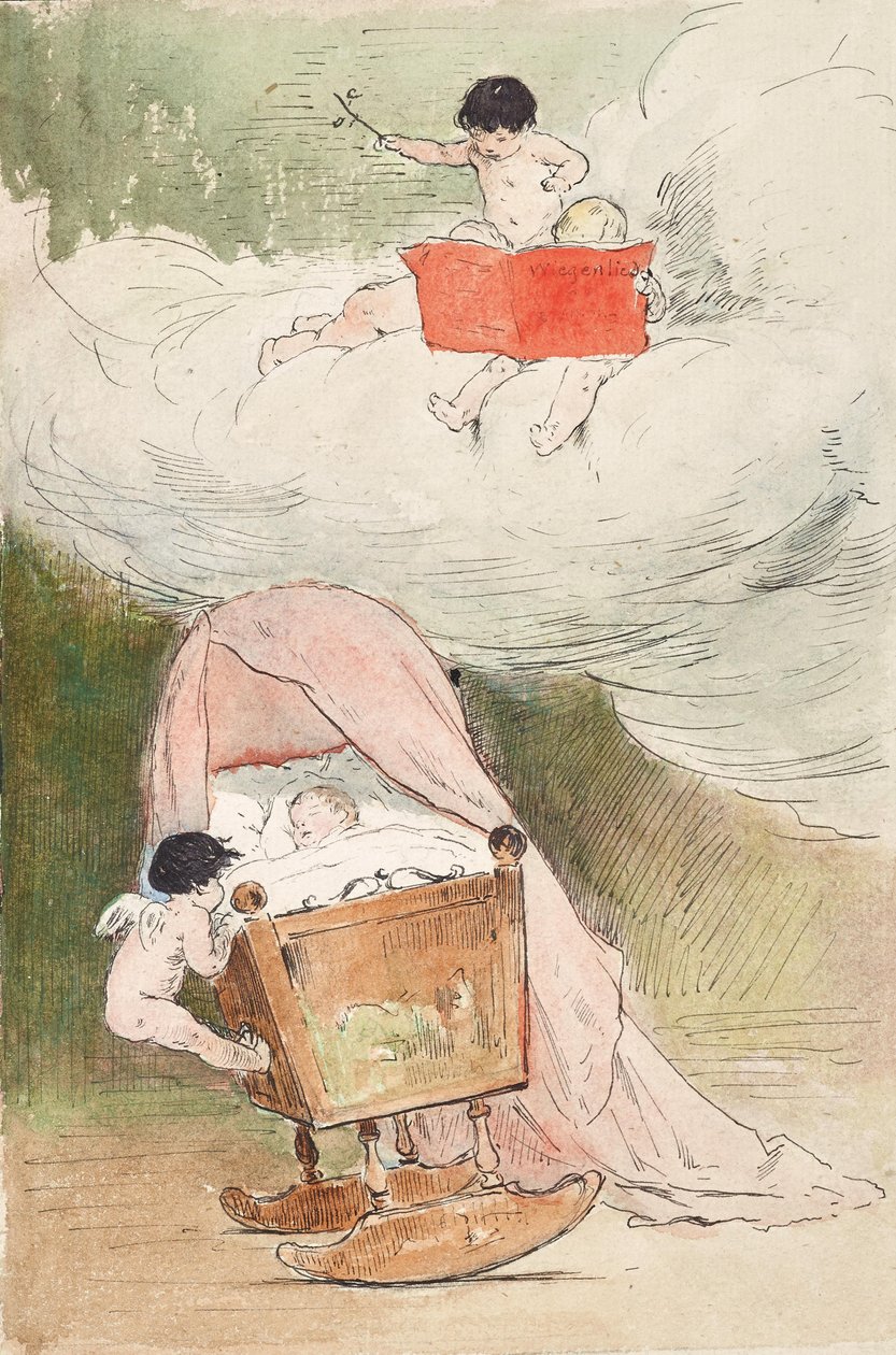 The Lullaby by Carl Fröschl
